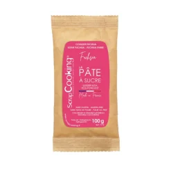 Pâte à sucre rose fuchsia 100g