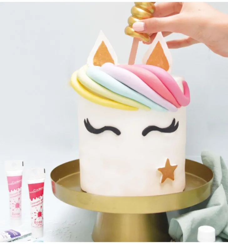 Pâte à sucre rose 250g