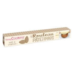 Rouleau pâte d'amandes naturelle
