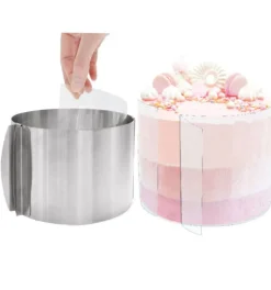 Ruban rhodoïde entremets 1,5 m x H.15 cm