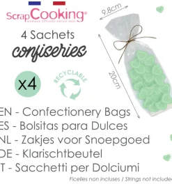 4 sachets confiseries