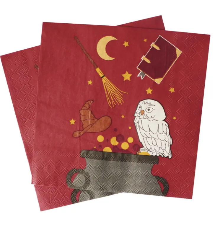 20 serviettes Sorcier