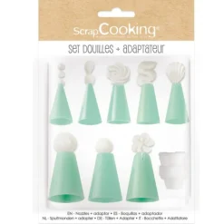 Set douilles en plastique + adaptateur
