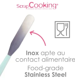 Spatule flexible en inox