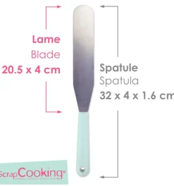 Spatule flexible en inox