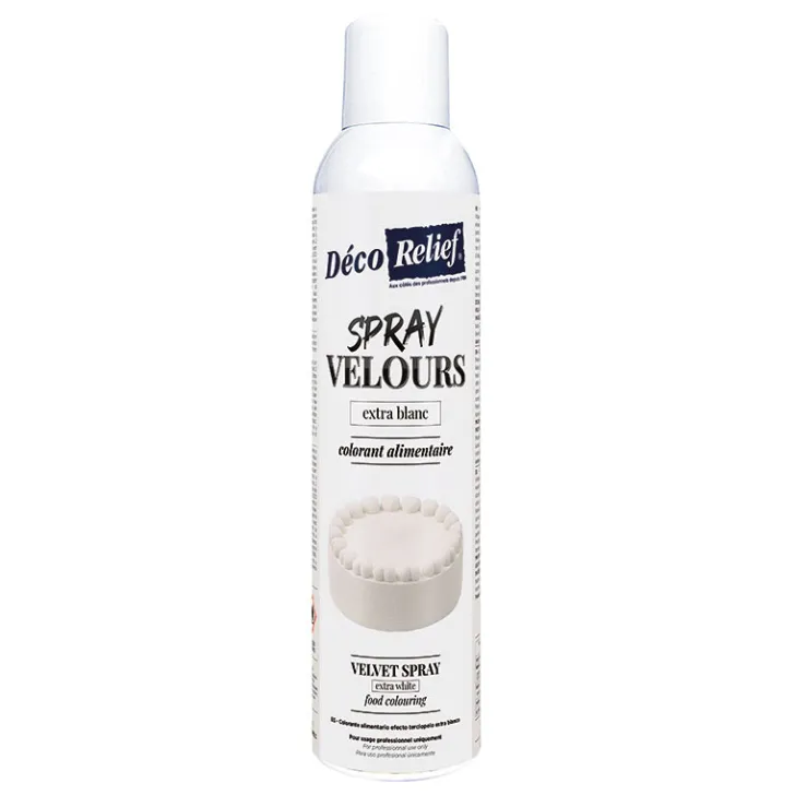 Spray Velours professionnel extra Blanc - 300 ml