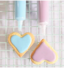 Stylo alimentaire goût choco - bleu pastel