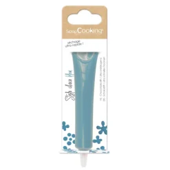 Stylo alimentaire goût choco - bleu