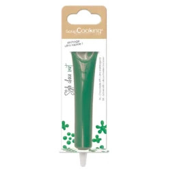 Stylo alimentaire goût choco - vert foncé