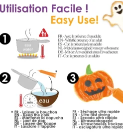 4 stylos goût choco Halloween
