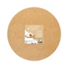 5 Supports ronds 24 cm kraft