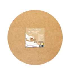 5 Supports ronds 24 cm kraft