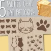 Tampon à biscuits Chat et emporte pièce