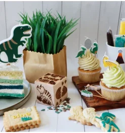 Tampon à biscuits Dinosaure et emporte pièce