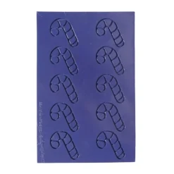 Tapis en silicone pour tuile motif candy cane – 10 cavités