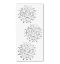 Tapis en silicone pour tuiles à motifs flocon