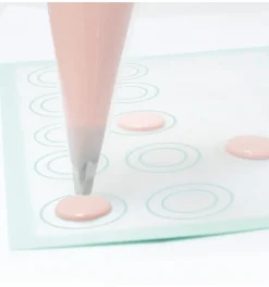 Tapis silicone en fibre de verre choux/éclair/macaron
