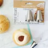 Trio de douilles pour choux éclairs