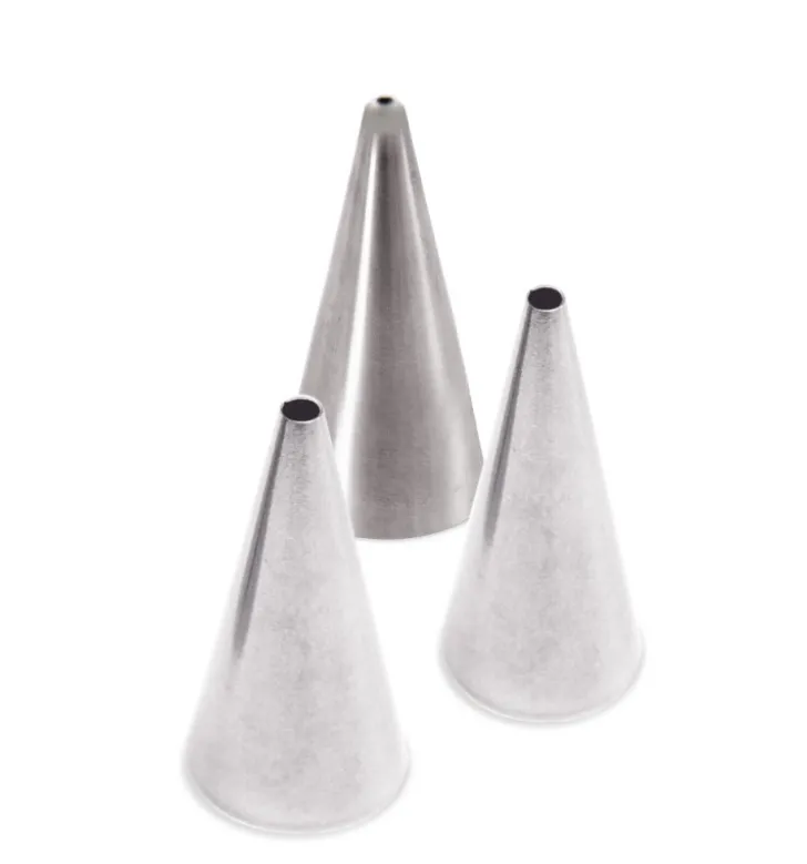Trio de douilles pour déco glaçage