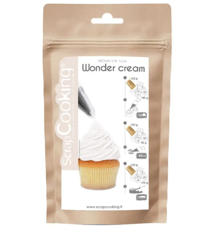 Wonder cream blanche en poudre